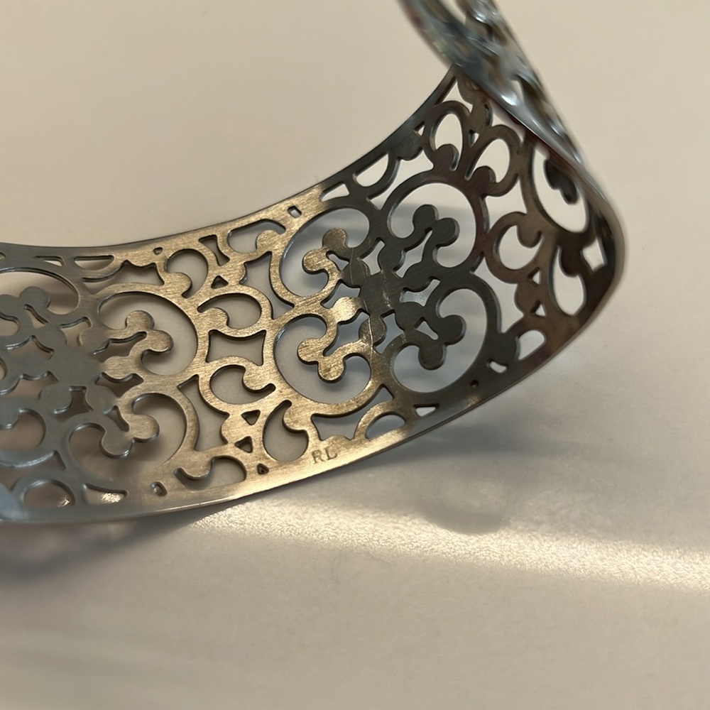 Sterling Silver Bangle .925 - Picture 3 of 3